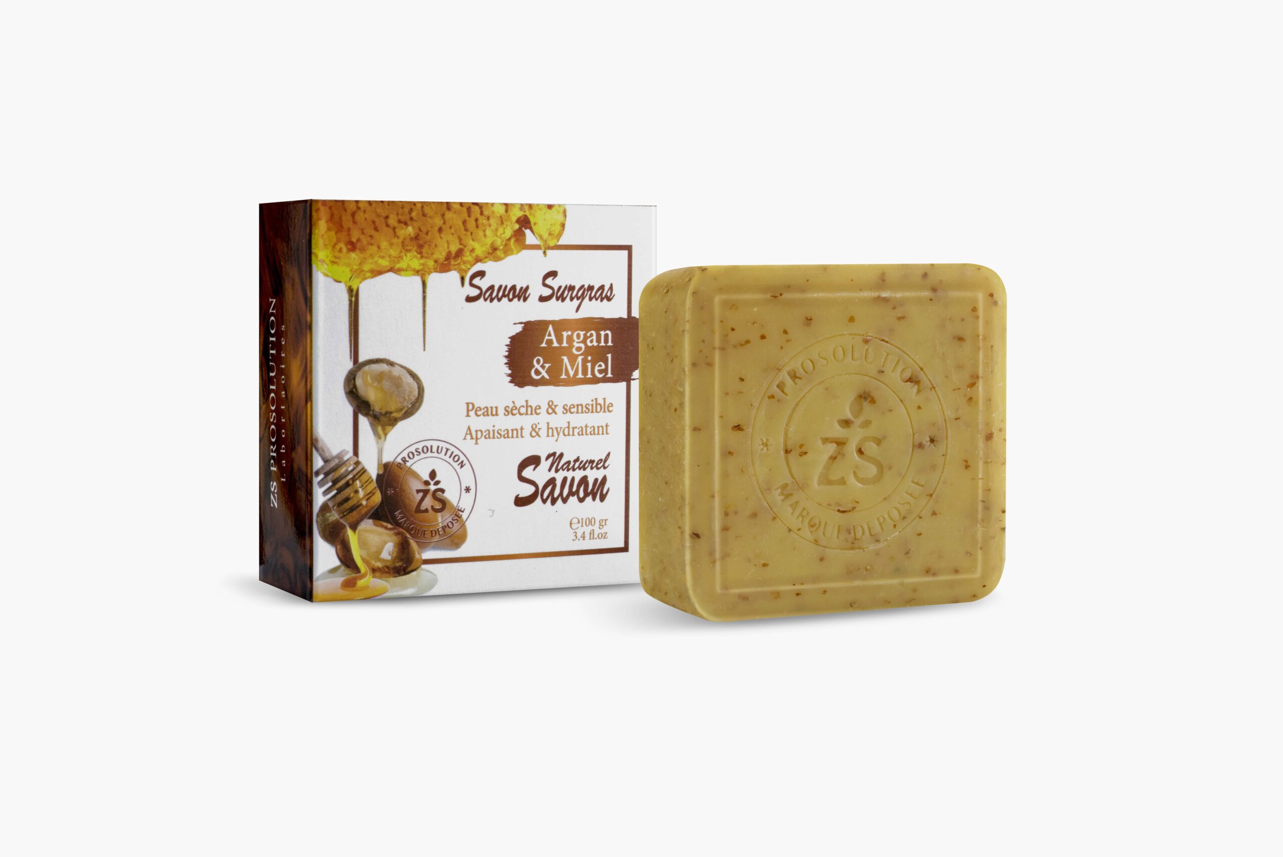 Savon Argan et Miel