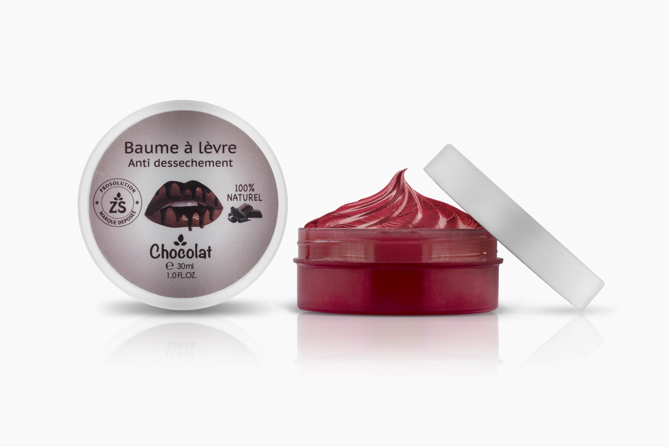 Baume à lèvre chocolat