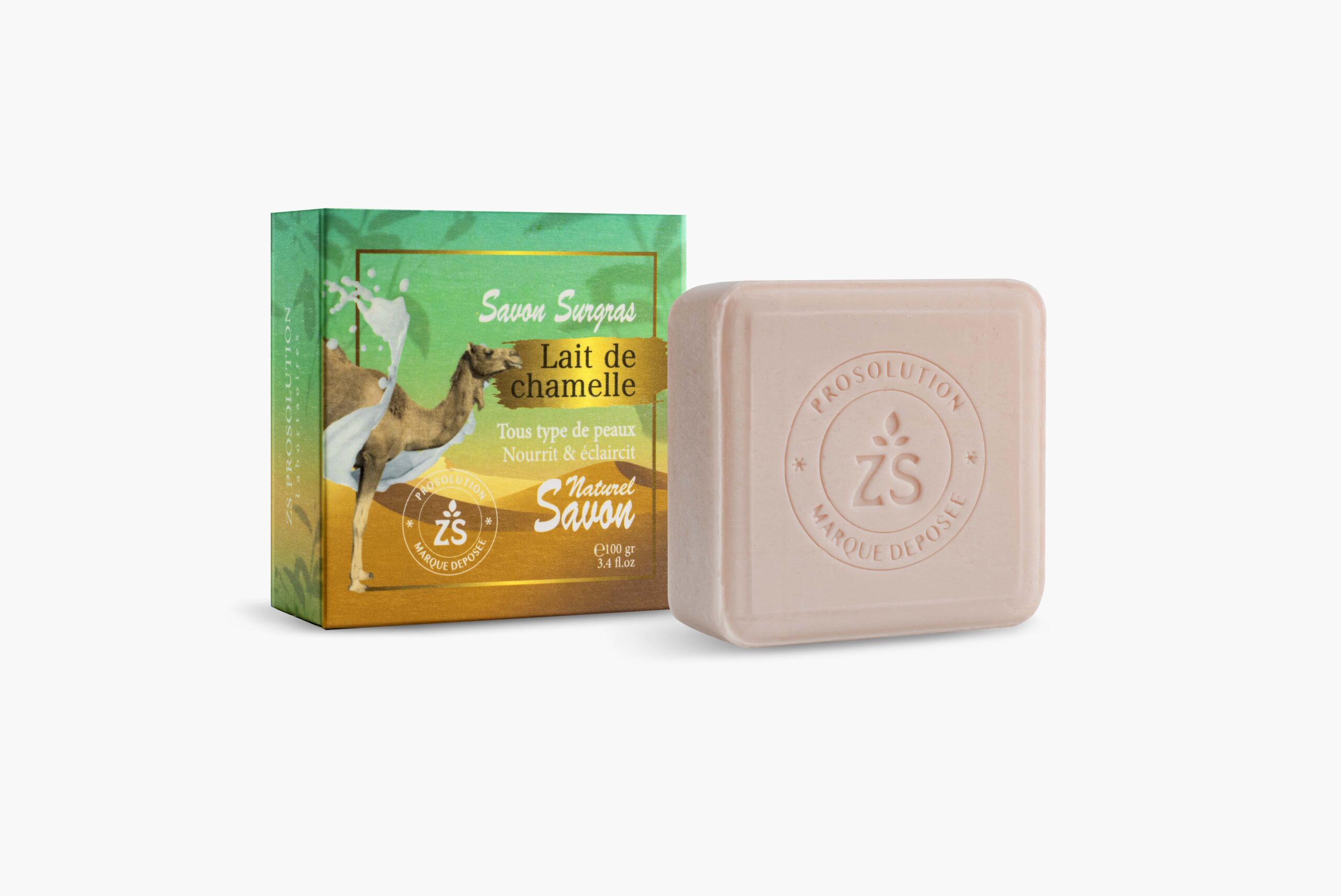 Savon lait de chamelle