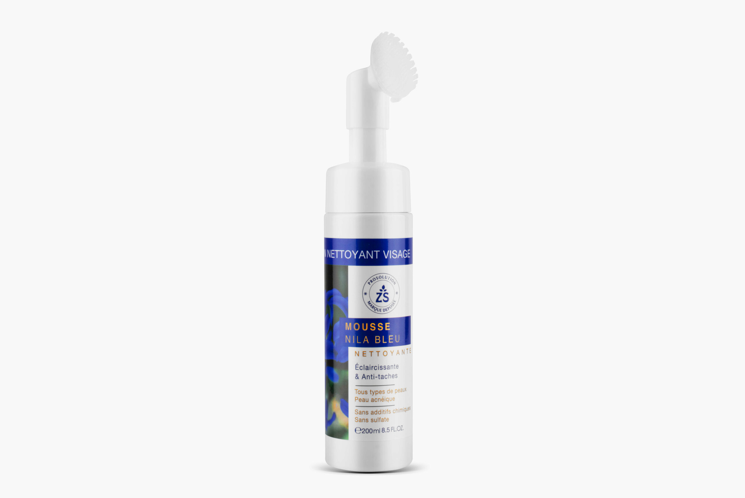 Mousse Nettoyante Nila Bleu