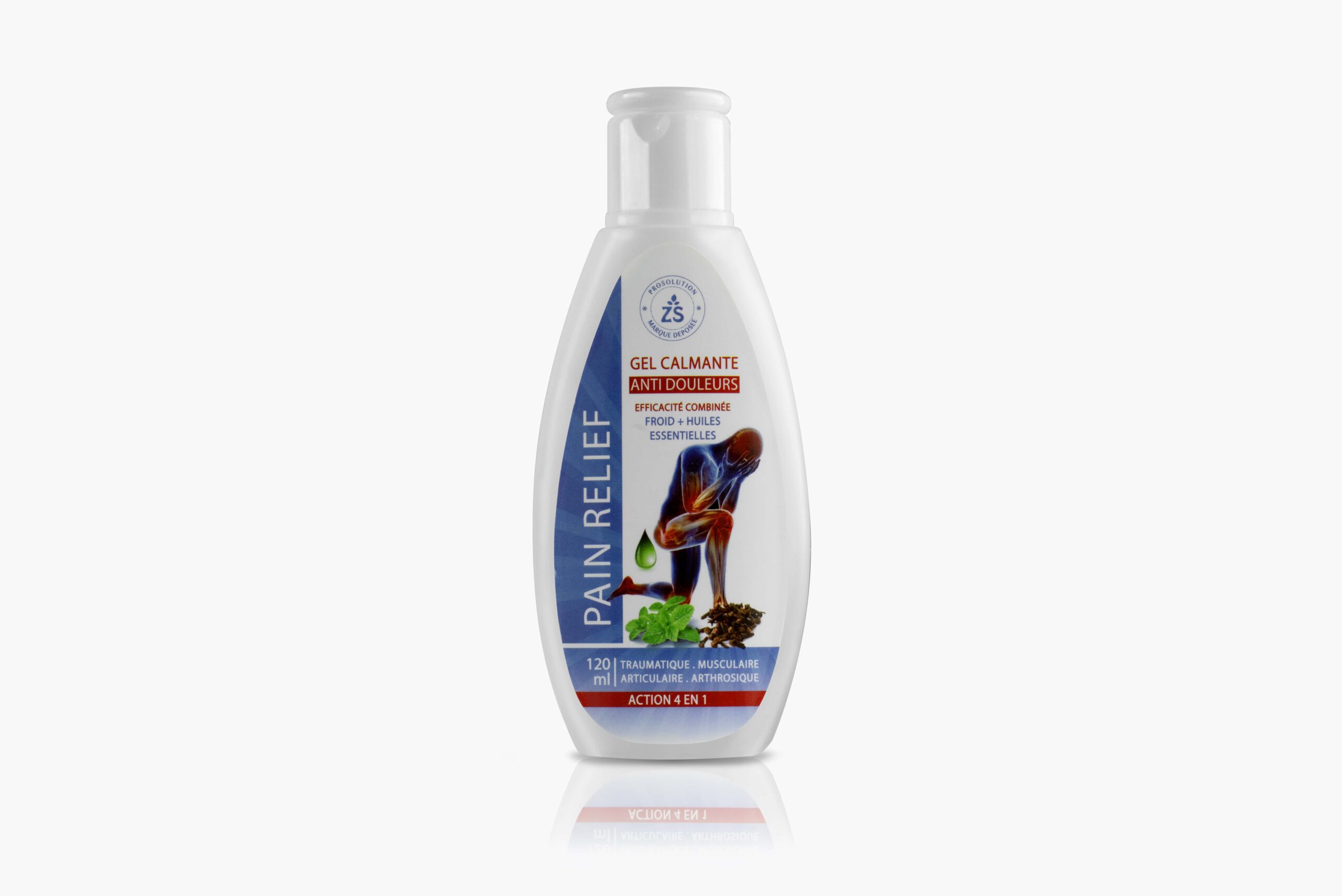 Gel anti-douleur à base de plantes