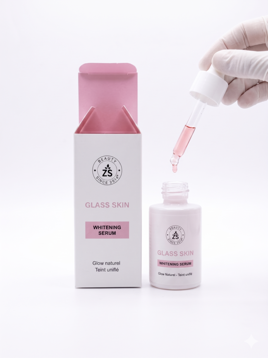 ZS Glass Skin Coréen – Sérum Gel Visage Tous Types de Peaux